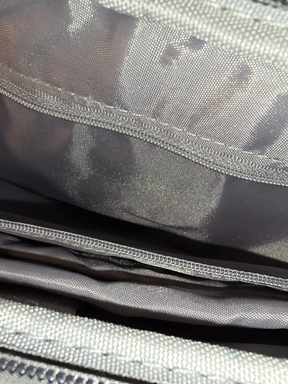 CoolBell Gray Quilted Tote Computer Bag 15.6 Inch Laptop